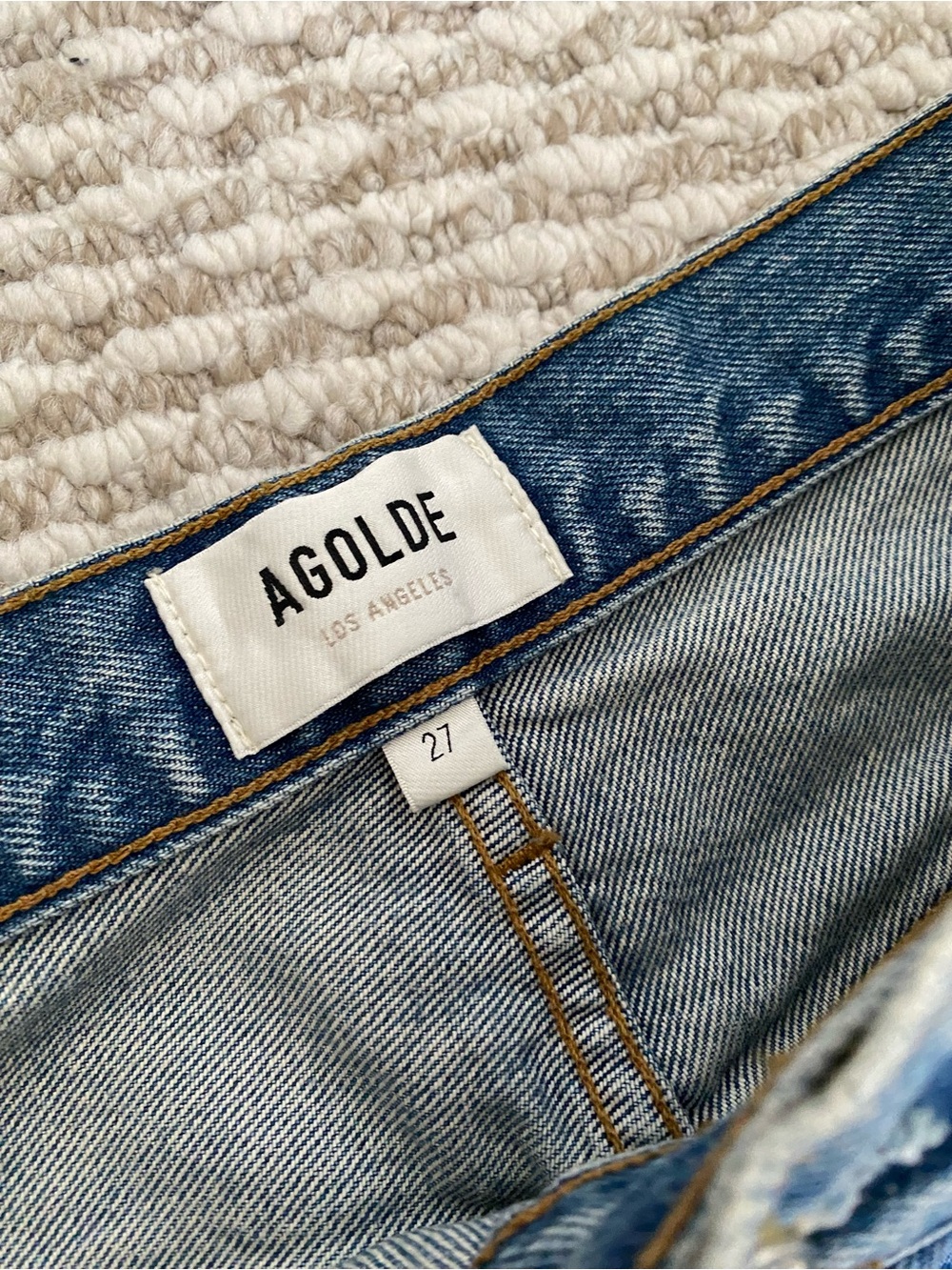 Agolde Geiore Mid-Rise Baggy Taper Jeans - Picture 3 of 6